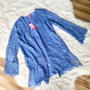 NWT Isaac Mizrahi Lace Cardigan